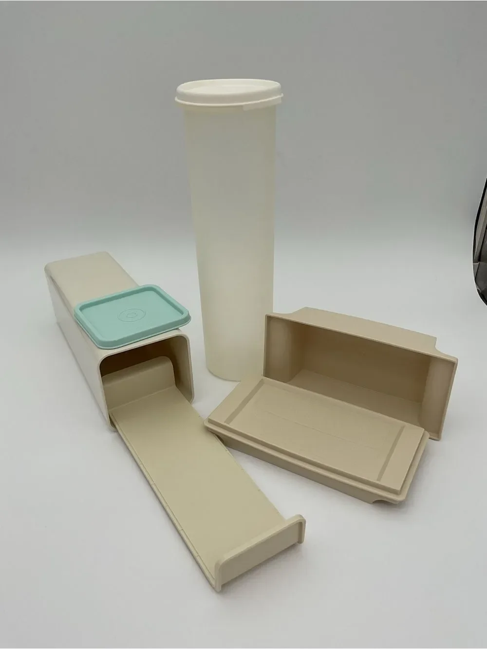 Tupperware includes spaghetti